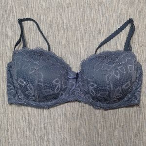 La Vie En Rose - Powder Blue Lace Bra